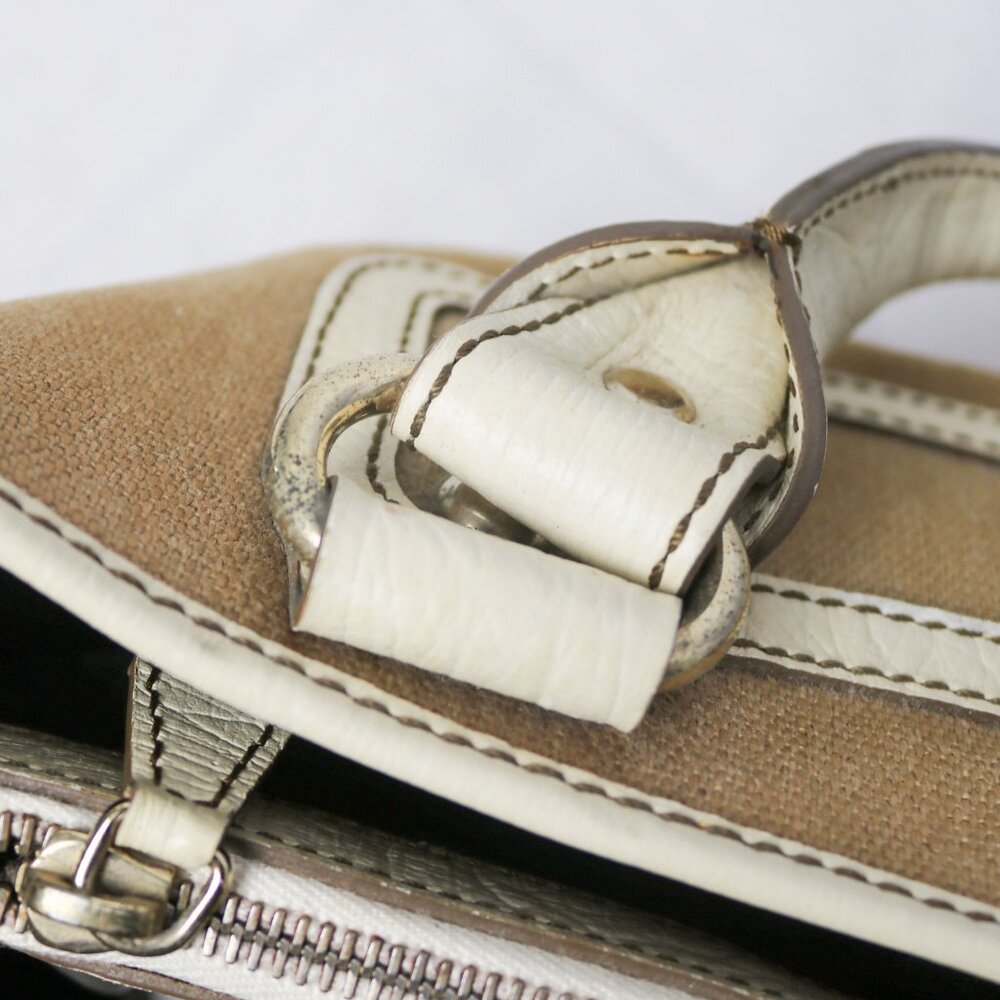 Celine leather trim canvas Boogie bag - Picture 14 of 14